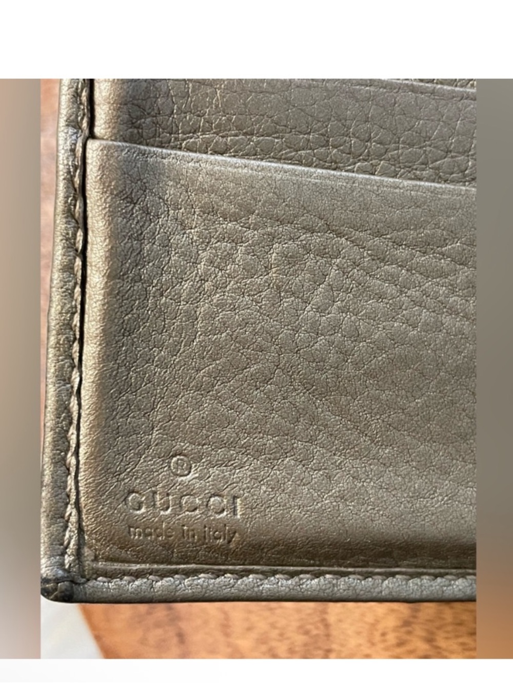 ✨ Diva’s essentials👆AUTHENTIC GUCCI BAMBOO TASSEL WALLET | Beige Taupe✨ - Picture 14 of 15